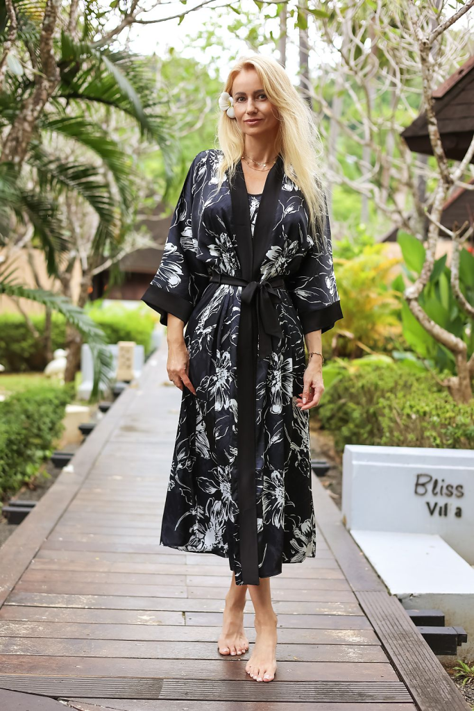 Long bathrobe Kalimo (209072)
