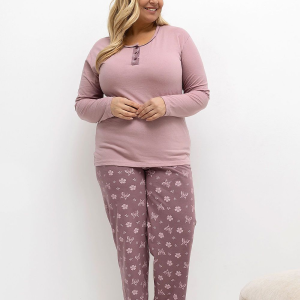 Plus Size Pajamas Forever Pink (221186)