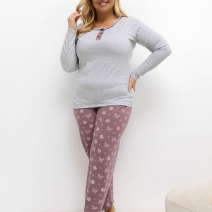 Plus Size Pajamas Forever Pink (221187)