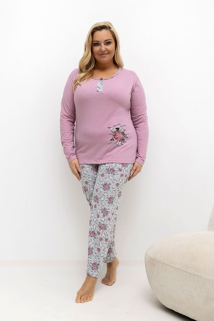 Plus Size Pajamas Forever Pink (221188)