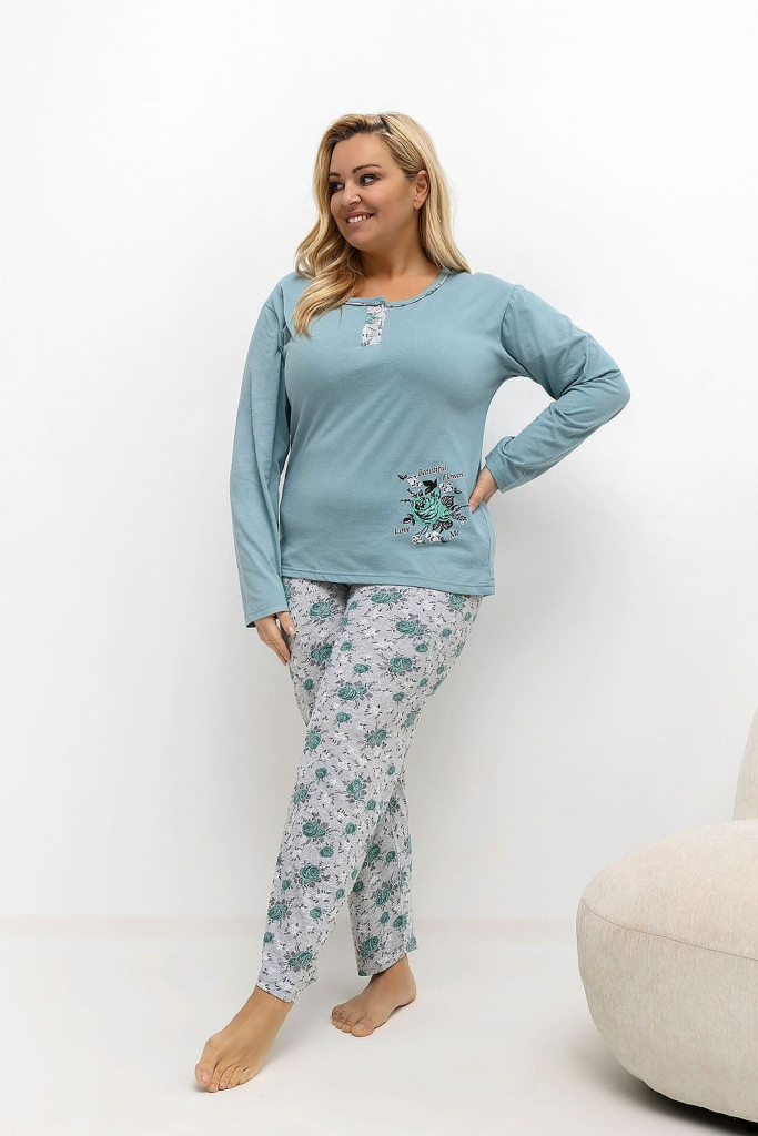 Plus Size Pajamas Forever Pink (221190)