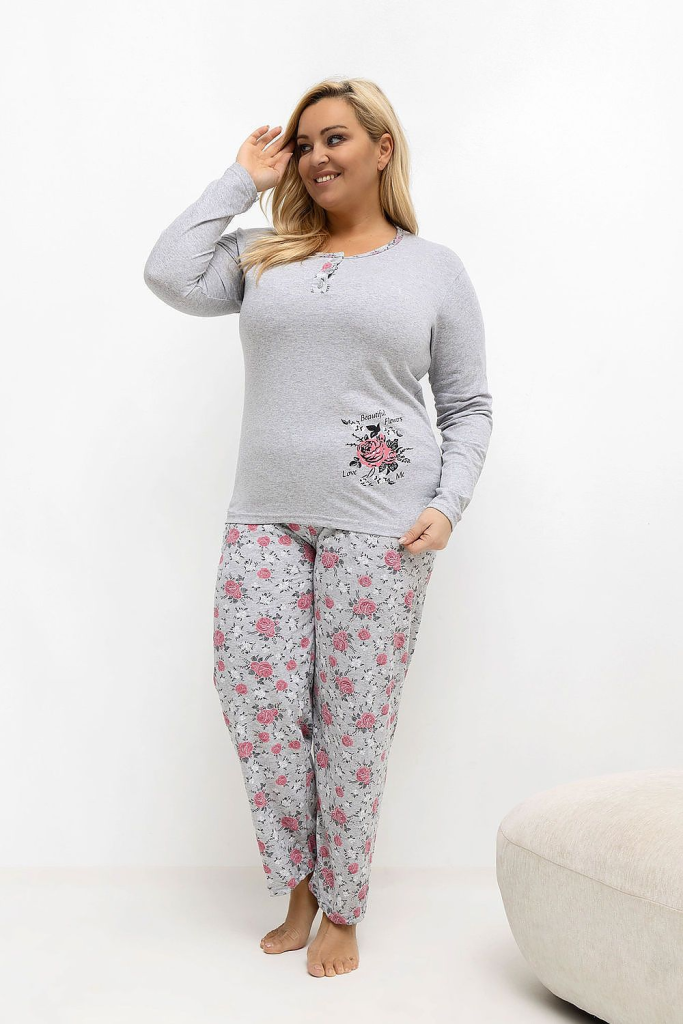 Plus Size Pajamas Forever Pink (221194)