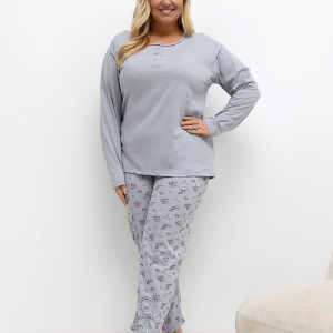 Plus Size Pajamas Forever Pink (221195)