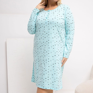 Plus Size Nightgown Forever Pink (223302)