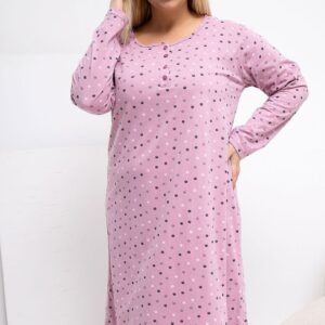 Plus Size Nightgown Forever Pink (223303)