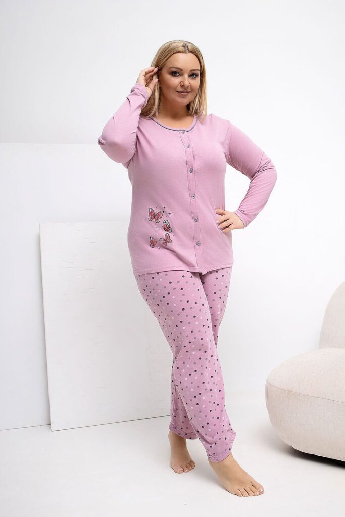 Plus Size Pajamas Forever Pink (223304)