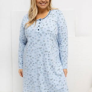 Plus Size Nightgown Forever Pink (223308)