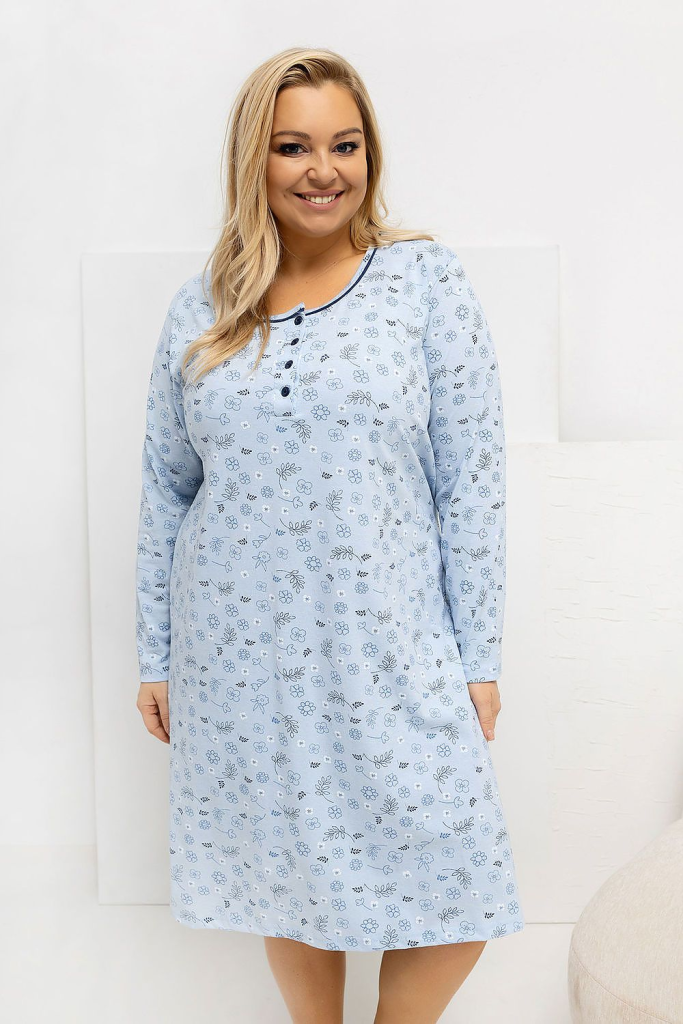 Plus Size Nightgown Forever Pink (223308)